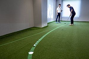 3F Private Lesson Room & Putting Green